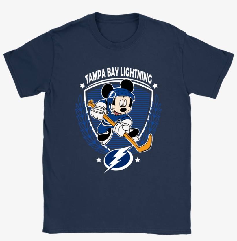 Nhl Hockey Mickey Mouse Team Tampa Bay Lightning Shirts - Tampa Bay Lightning New Jerseys, transparent png #2200122