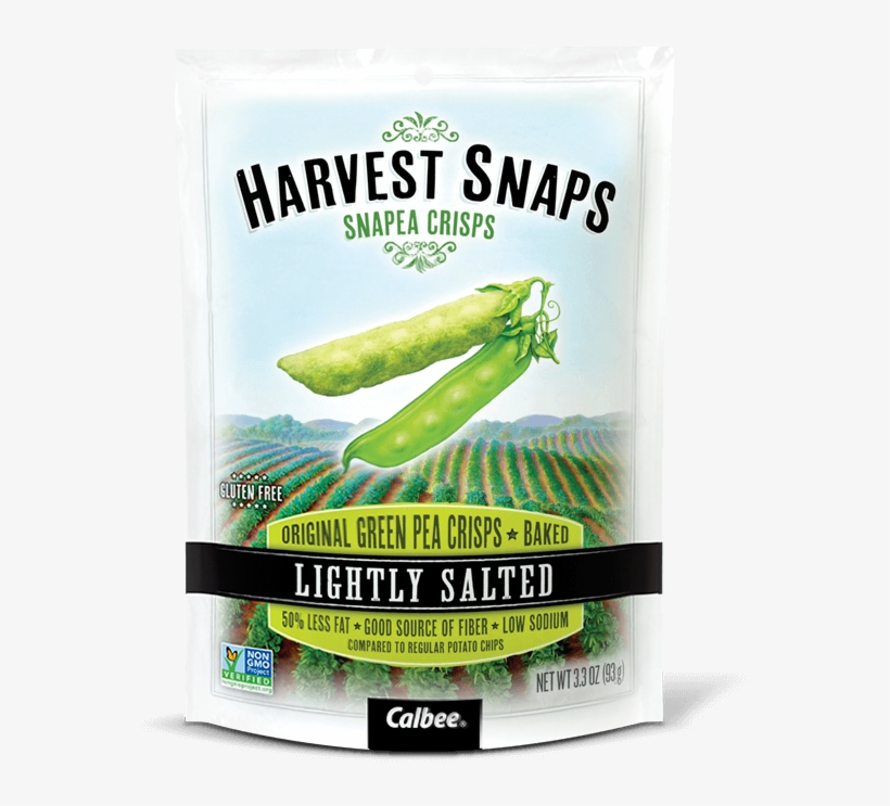 Harvest Snaps Better For You Snacks - Harvest Snaps Lentil Bean Crisps, transparent png #2200230