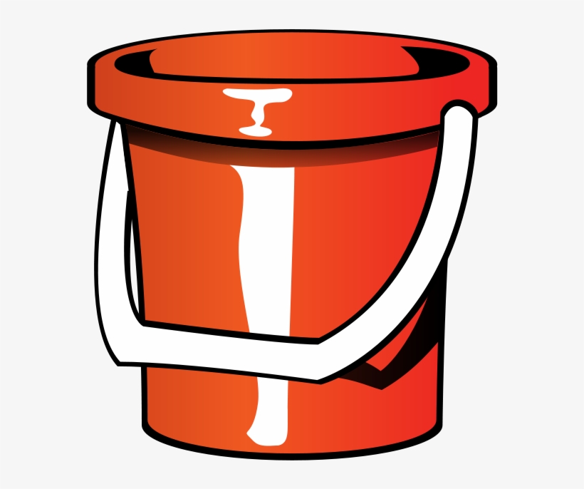 Pail Clip Art At Vector Png Clipartix - Bucket Clip Art, transparent png #2200776