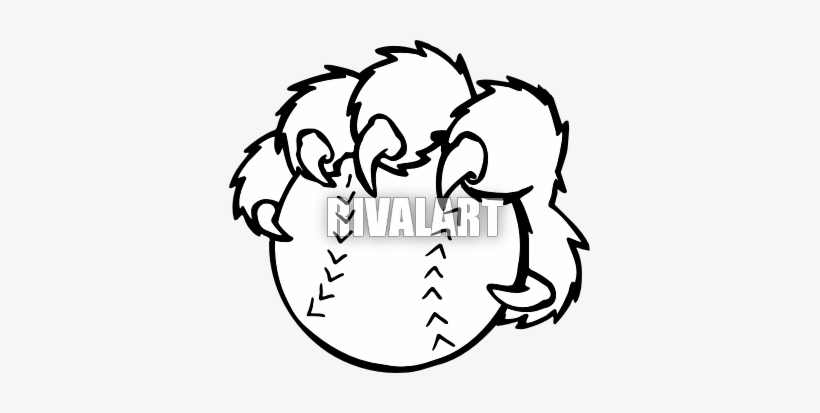 Black Bear Clipart Cougar Claw - Panther Paw, transparent png #2200819