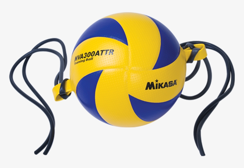 Mikasa Mva300 Attach Training Ball - Volleyball Training Tools, transparent png #2200876