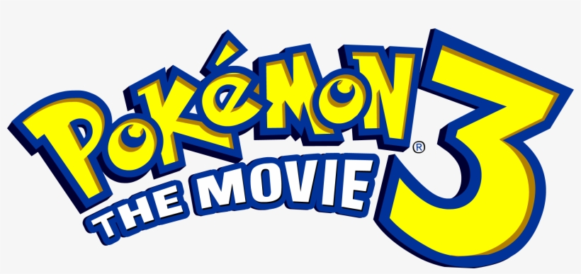 Pok 233 Mon The Movie - Pokemon The Movie 3 Logo, transparent png #2200941