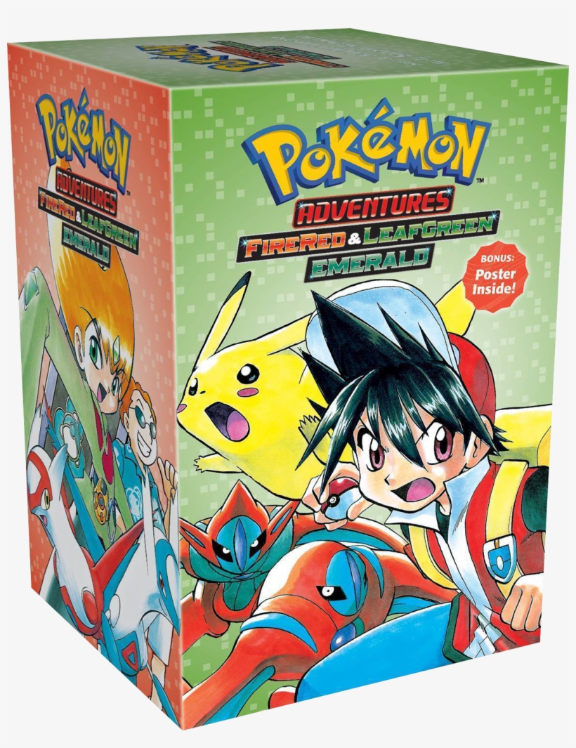 Pokemon Adventures Firered And Leafgreen Emerald Collection - Pokemon Adventures Fire Red & Leaf Green / Emerald, transparent png #2201008