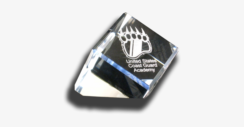 22 0103 Coast Guard Academy Bear Paw Logo Paperweight - Paperweight, transparent png #2201011