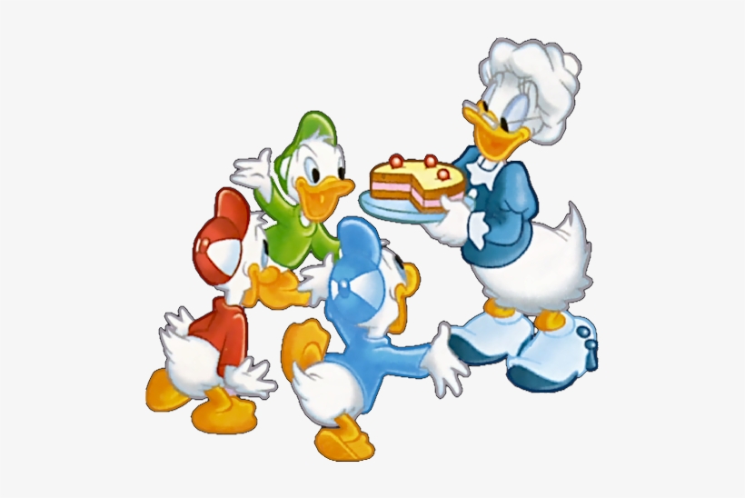 Grandma And Nephews - Grandma Duck, transparent png #2201157