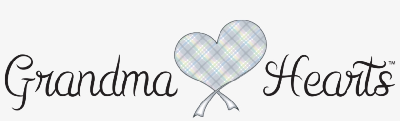Grandma Hearts - Love Grandma Text Png, transparent png #2201386