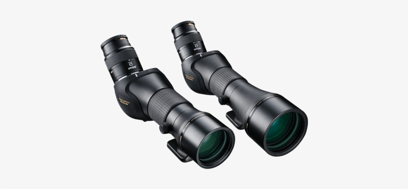 Monarch Fieldscopes - Nikon Monarch 16-48x60 Ed Spotting Scope (angled Viewing), transparent png #2201526