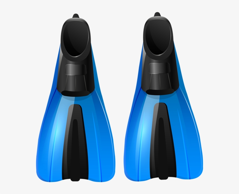 Diving Fins Png Clip Art Image - Scuba Diving Fins Png, transparent png #2201598