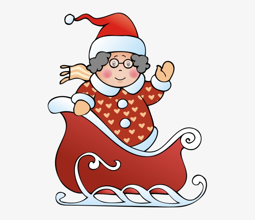 Santa Claus - Grandma Christmas Clip Art, transparent png #2201601