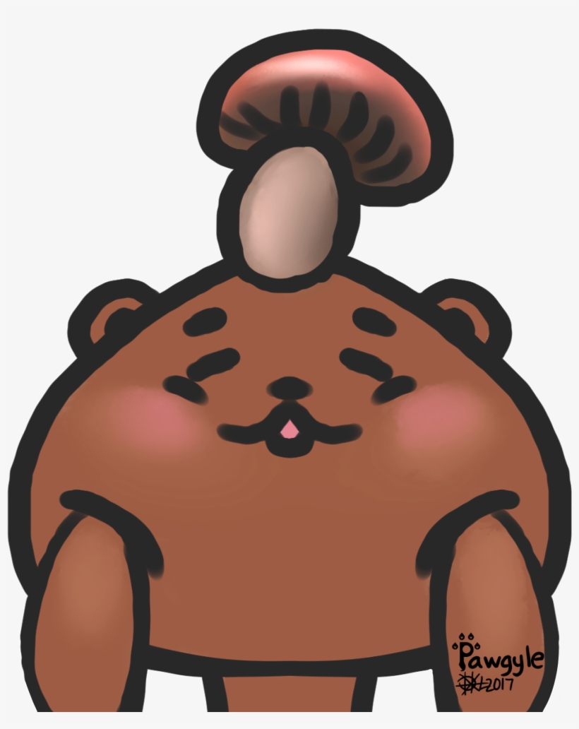 Mushroom Bear, Now On Redbubble, transparent png #2202727
