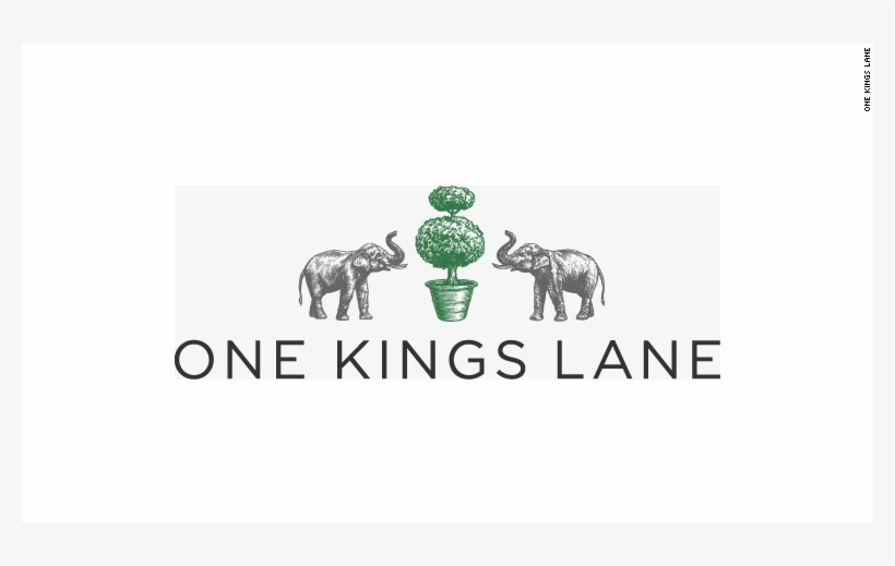 Here's The Latest Reminder That Startup Valuations - One Kings Lane Logo White, transparent png #2203243