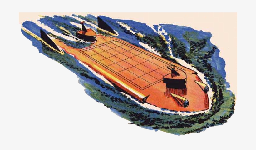 Submarine Aircraft Carrier - Submarine Aircraft Carrier Stingray, transparent png #2203311