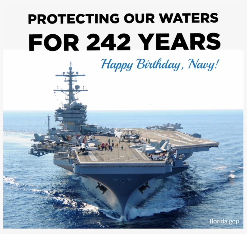 Florida Gop On Twitter - Construction Of The Uss George H W Bush Dvd, transparent png #2203736