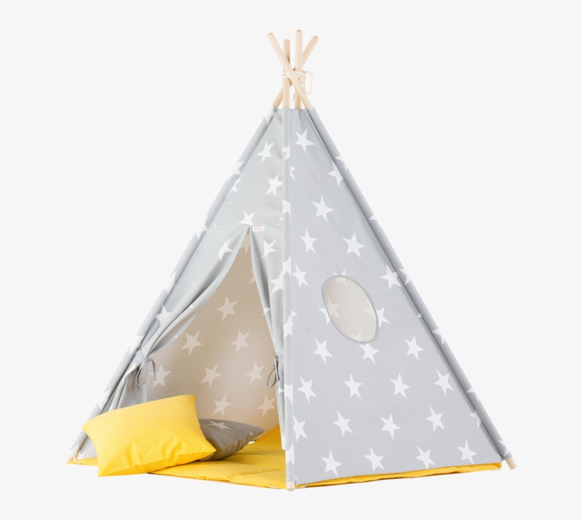 Star Teepee - Tipi Zelt Sterne Mint, transparent png #2203841