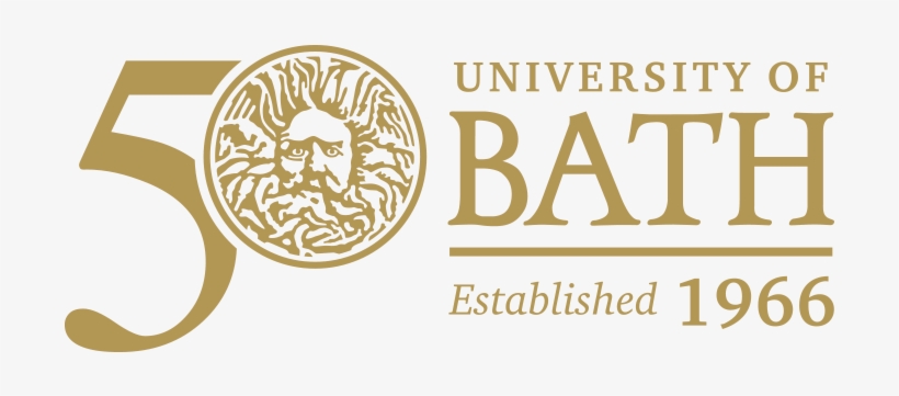 The University Bath Png Logo - University Of Bath 50th Anniversary, transparent png #2203887