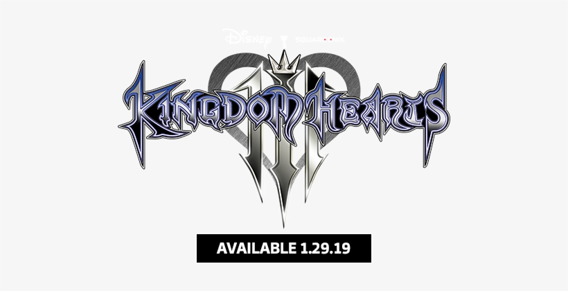 Kingdom Hearts 3 Logo, transparent png #2204126