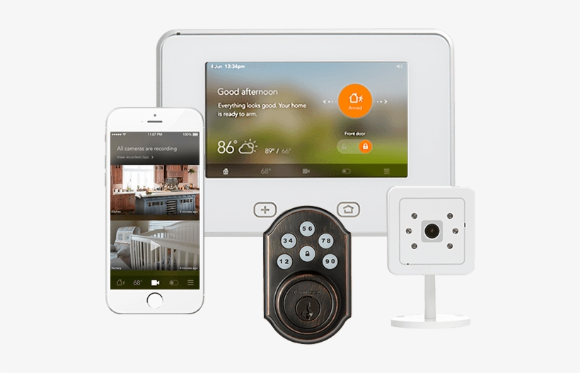 A Quick Look At The Pros And Cons Of Vivint Smart Home - Vivint Home Security System, transparent png #2204211