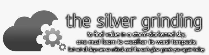 If There's A Silver Lining, It's What You Hold On To - Silver, transparent png #2204286