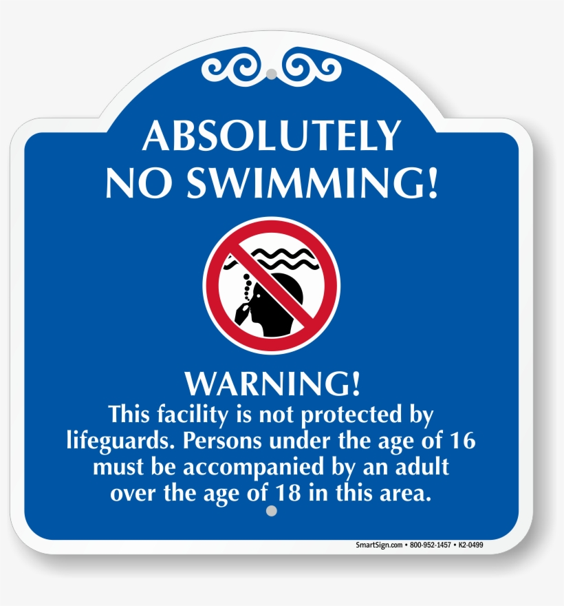 Zoom, Price, Buy - No Dogs Allowed In The Pool, transparent png #2204697