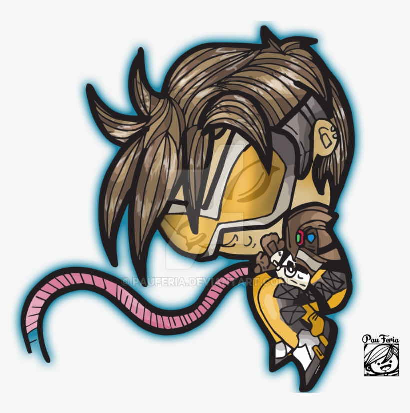 Overwatch By Pauferia - Illustration, transparent png #2204864