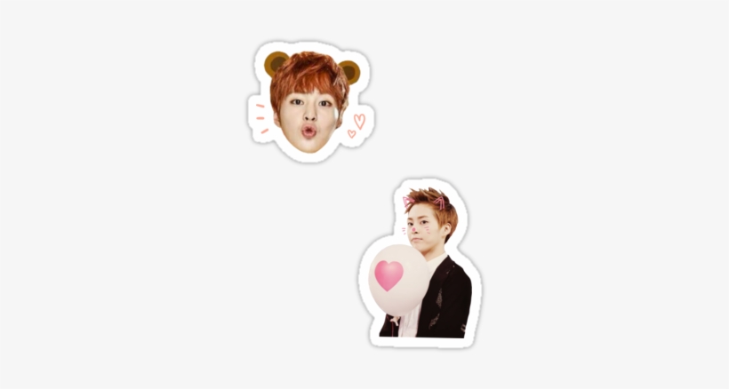 Shop From Unique Exo Xiumin Stickers On Redbubble - Exo Xiumin Sticker, transparent png #2205277