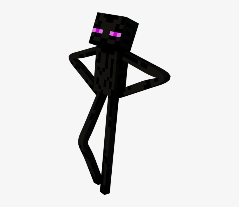 Enderman Png - Enderman Minecraft 3d Png, transparent png #2205331