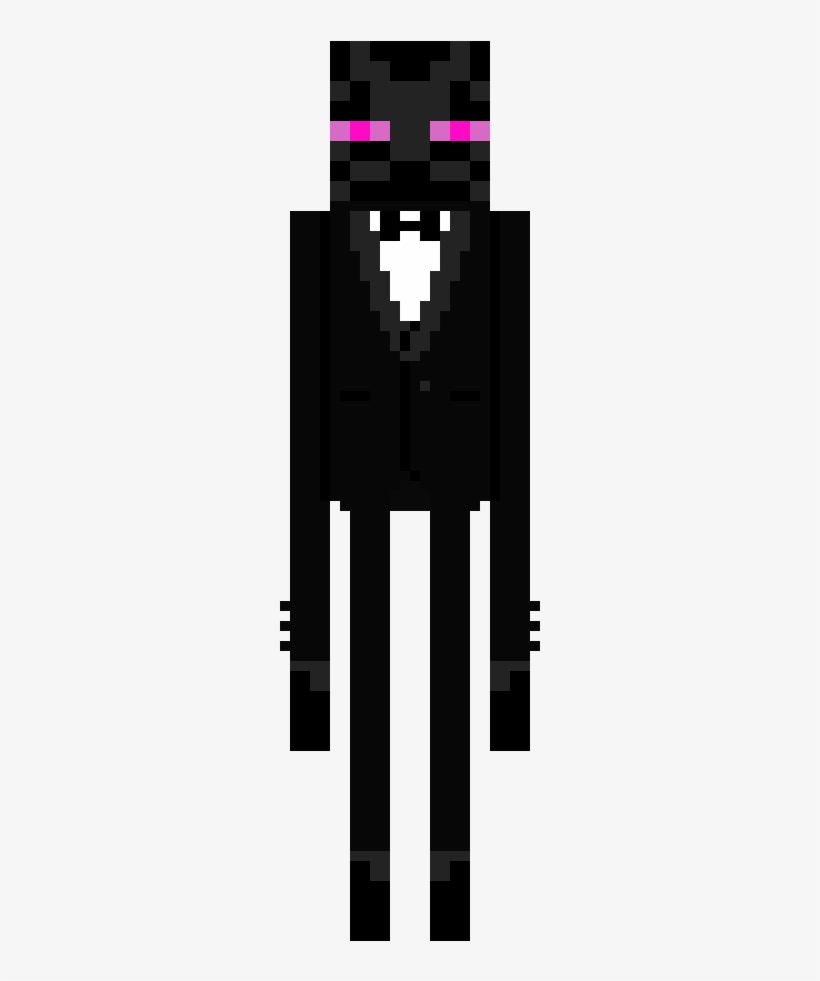 Enderman Smoking - Poster, transparent png #2205494