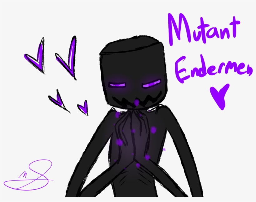 Enderman Drawing Badass - Illustration, transparent png #2205558