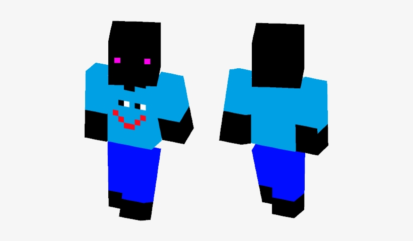 Enderman In Clothes - Minecraft Detroit Become Human Skin, transparent png #2205611