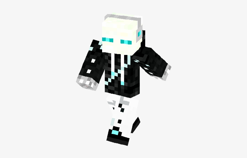 Minecraft Enderman Skin - Minecraft White Enderman Skin, transparent png #2205822