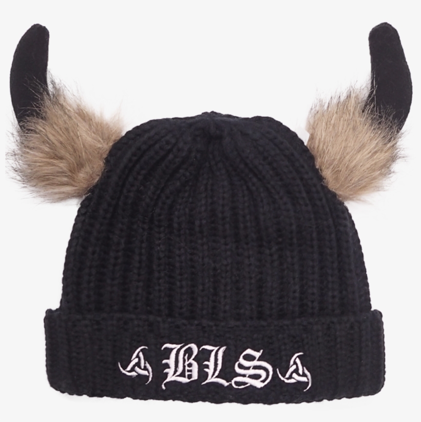 The Horns Are Made From Cloth And Are Therefore Not - Black Label Society Viking Beanie, transparent png #2206114