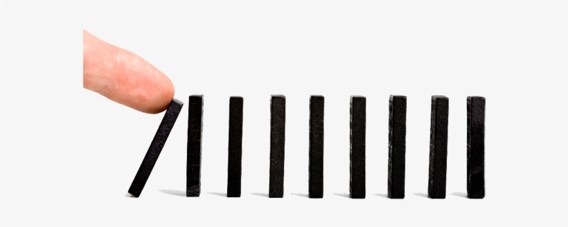 Dominoes Png - Dominos Starting To Fall, transparent png #2206263