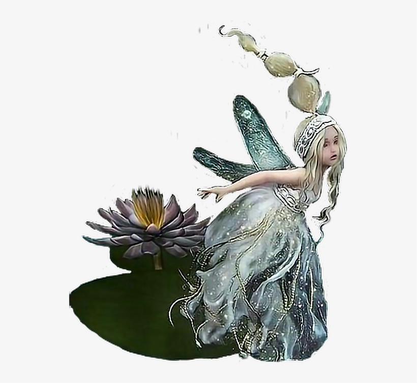 Water Sprite Fairy Fairytale Pond Fairies Flying Freeto - Fairy, transparent png #2206598