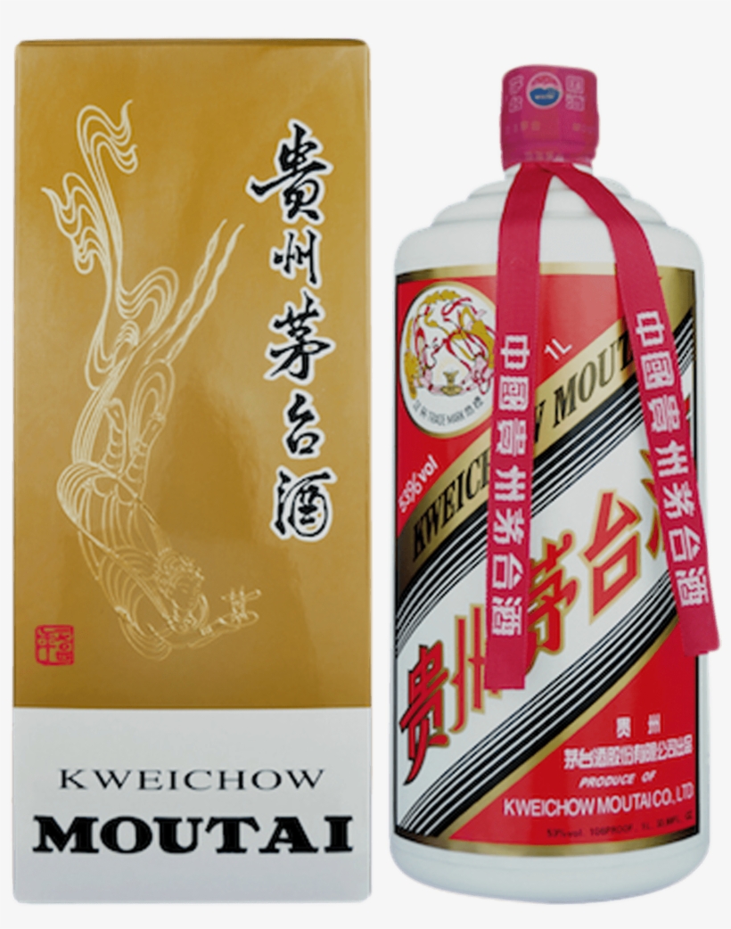 Kweichow Moutai Flying Fairy 53% 1l - Kweichow Moutai Flying Fairy 53%, transparent png #2206835