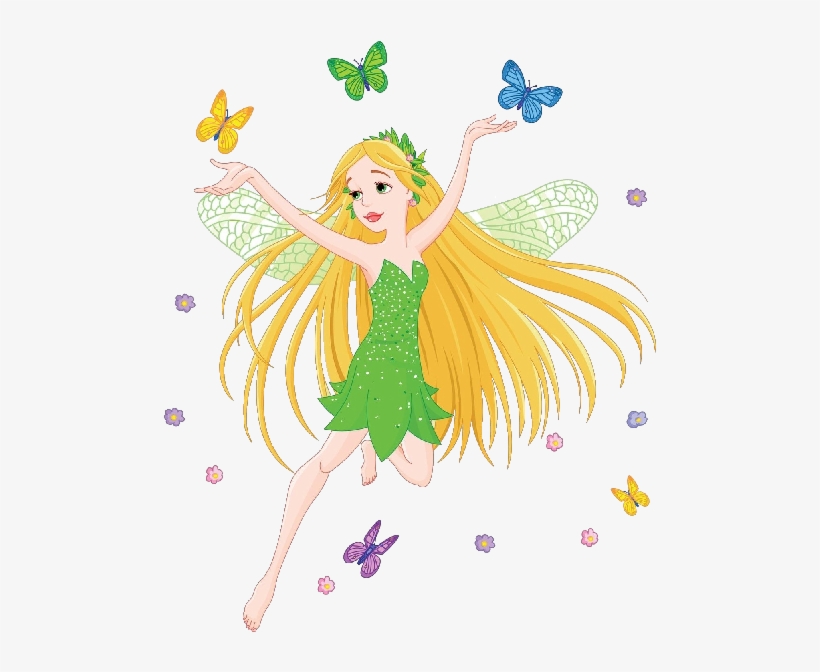 Fairy Fairies Magical Images Clipart - Cute Baby Elephant Cartoon, transparent png #2206921