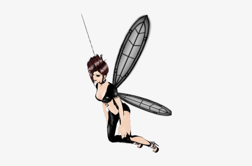 Dark Fairy In Flight By Taenamyr - Flying Fairy Animation Transparency, transparent png #2207237
