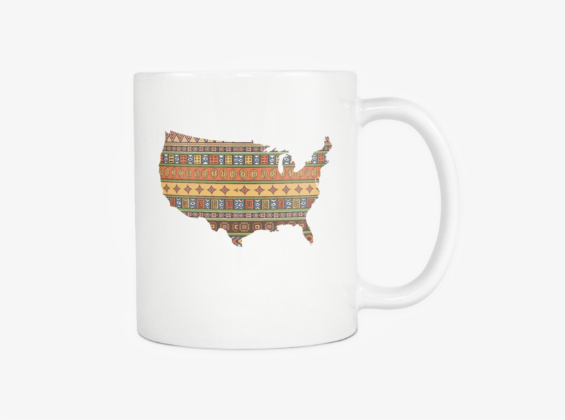 African American Pride Ankara Tribal Pattern 10 Coffee - Colorado Flag On A Map, transparent png #2207259
