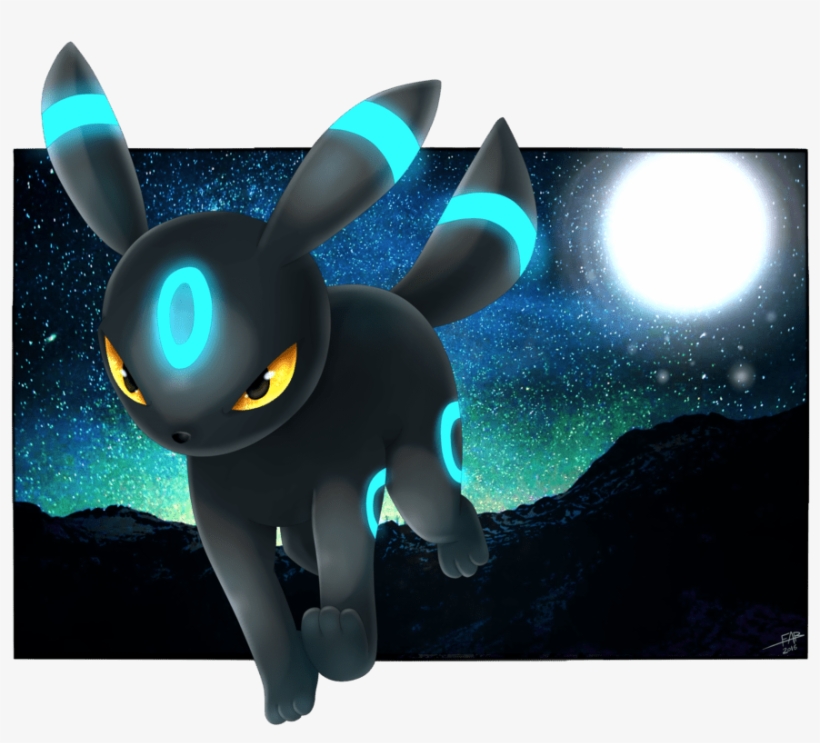 Shiny Umbreon Wallpaper Shiny Umbreon Art Transparent Free Transparent Png Download Pngkey
