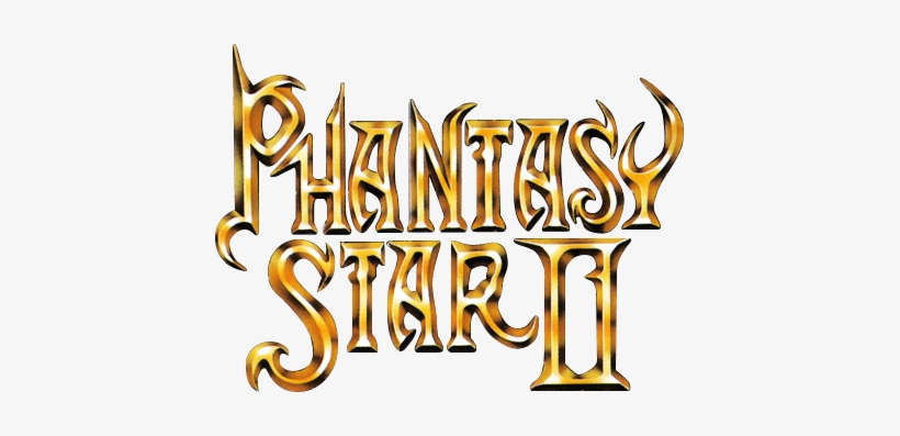 Phantasy Star Ii For The Sega Genesis/mega Drive - Phantasy Star Logo Png, transparent png #2207850