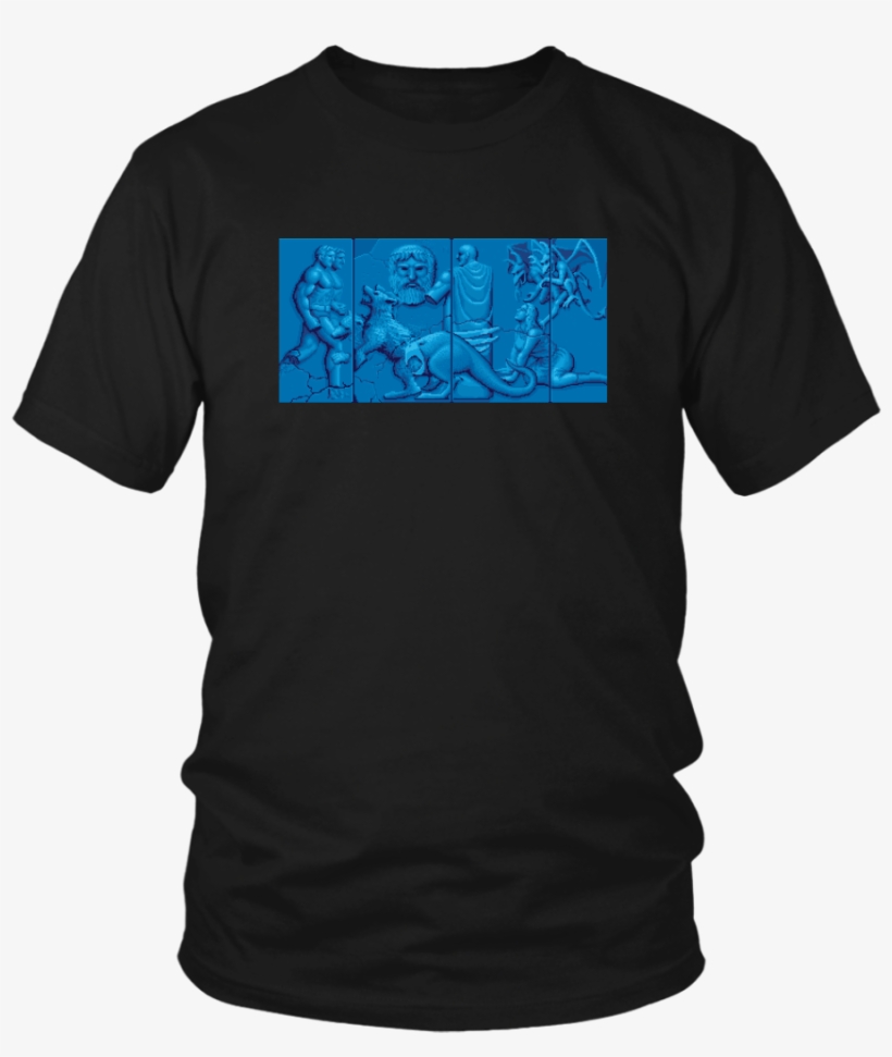 Altered Beast Iv Unisex Shirt Sega Genesis Arcade - Limited Edition - Warning This Girl Is Protected, transparent png #2207856
