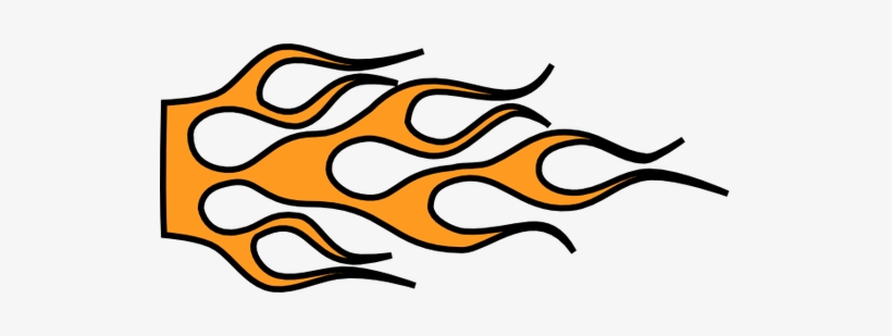 Vector Download Flame Clipart Drawn - Car Flames Clip Art, transparent png #2207886