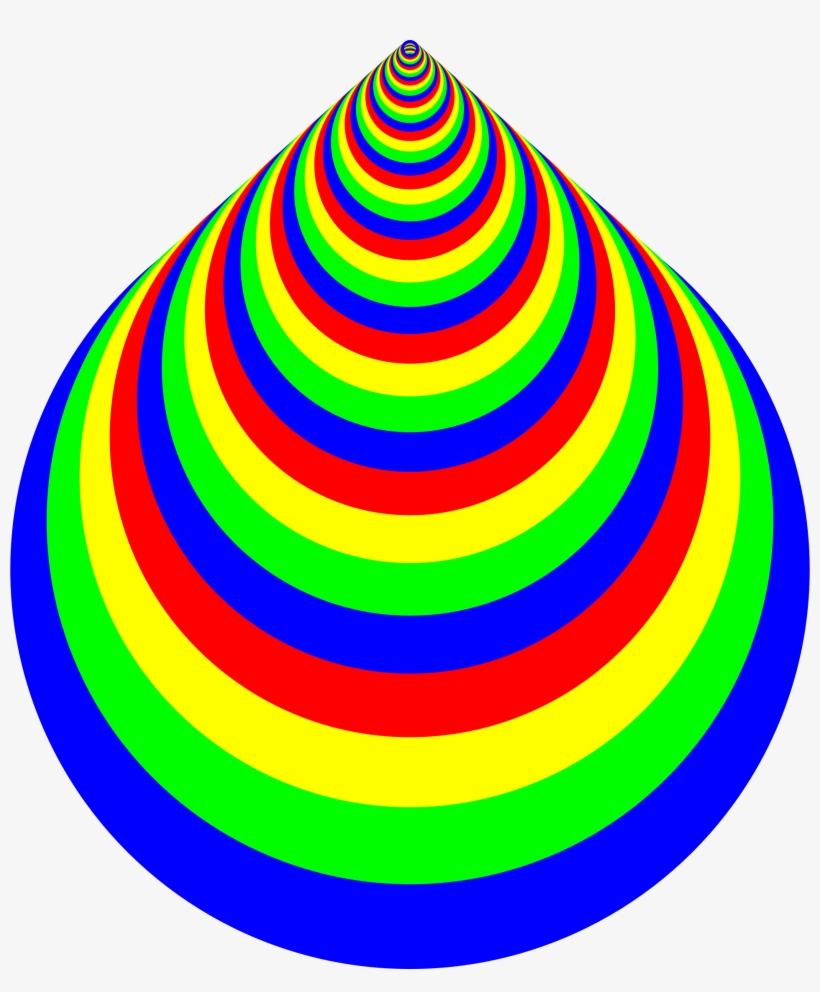 This Free Icons Png Design Of Colorful Concentric Rings, transparent png #2208094