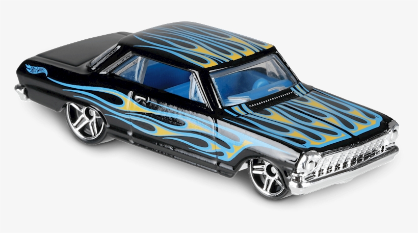 '63 Chevy Ii Hw Flames - Hot Wheels Kroger Exclusive 2018, transparent png #2208126