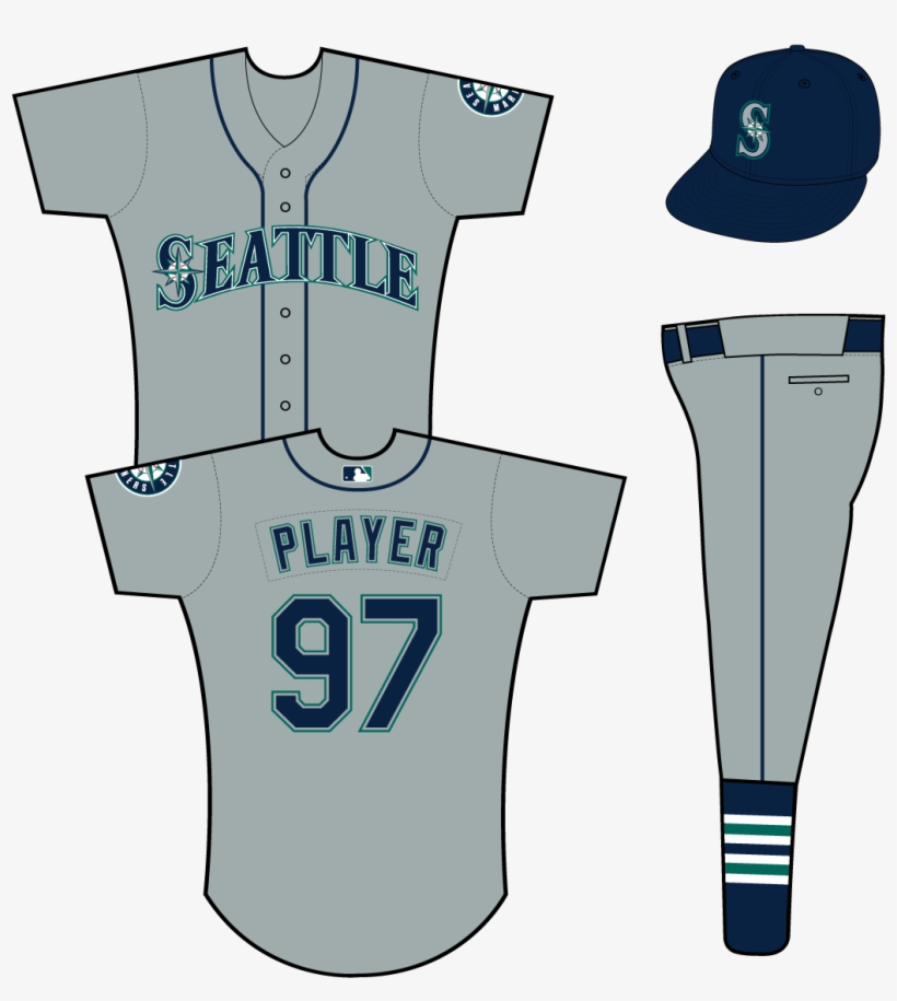 Seattle Mariners - Cleveland Indians Uniform 1989, transparent png #2208399