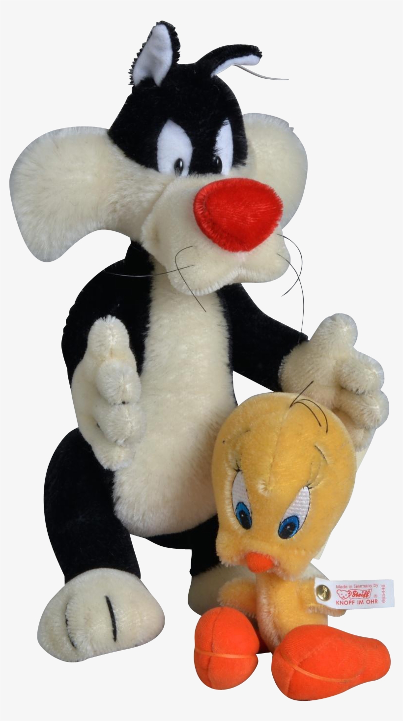 Steiff 665448 Sylvester And Tweety Pie Warner Bros - Steiff Looney Tunes Sylvester Limited Edition Mohair, transparent png #2208418