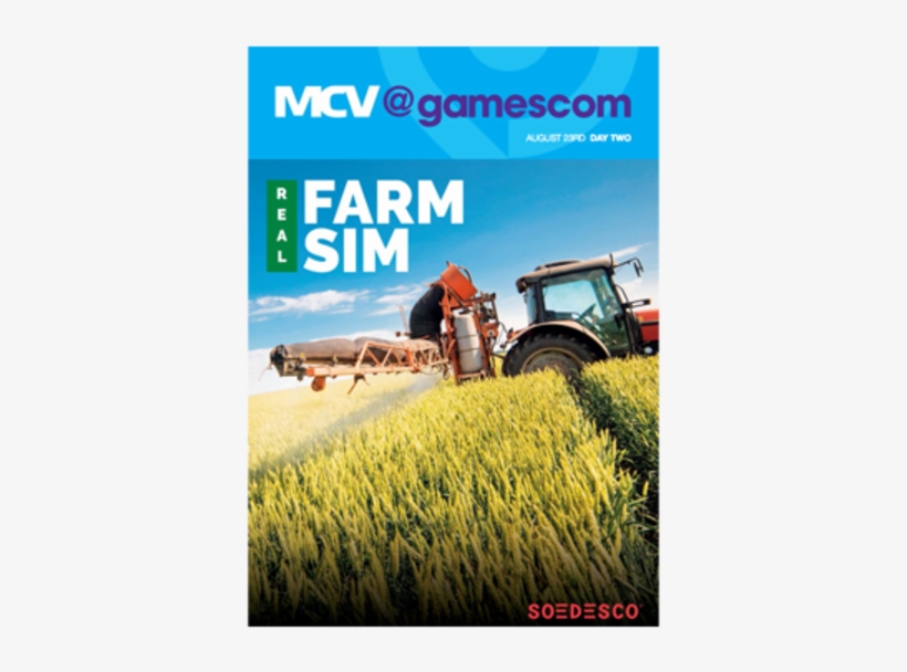 1 Mcv Gamescom Day Two - Real Farm Sim Ps4 Game, transparent png #2208436
