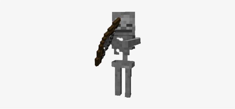 Mutant Wither Skeleton - Scheletro Minecraft Png, png, png download, free p...