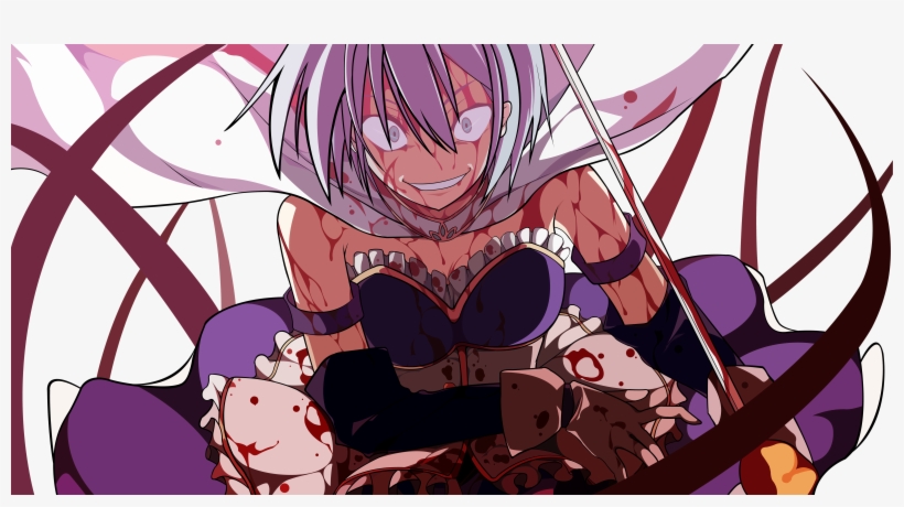 Download Png - Psycho Anime Blood Girl, transparent png #2208728