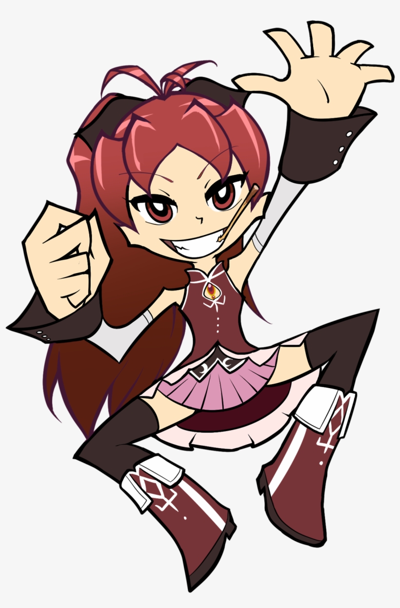 Kyouko Sakura Studio Gainax Style Mahou Shoujo Madoka - Nagisa Momoe, transparent png #2208799