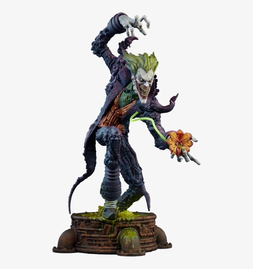 The Joker Gotham City Nightmare 20” Statue - Batman Joker Cosplay Joker 2004, transparent png #2209268